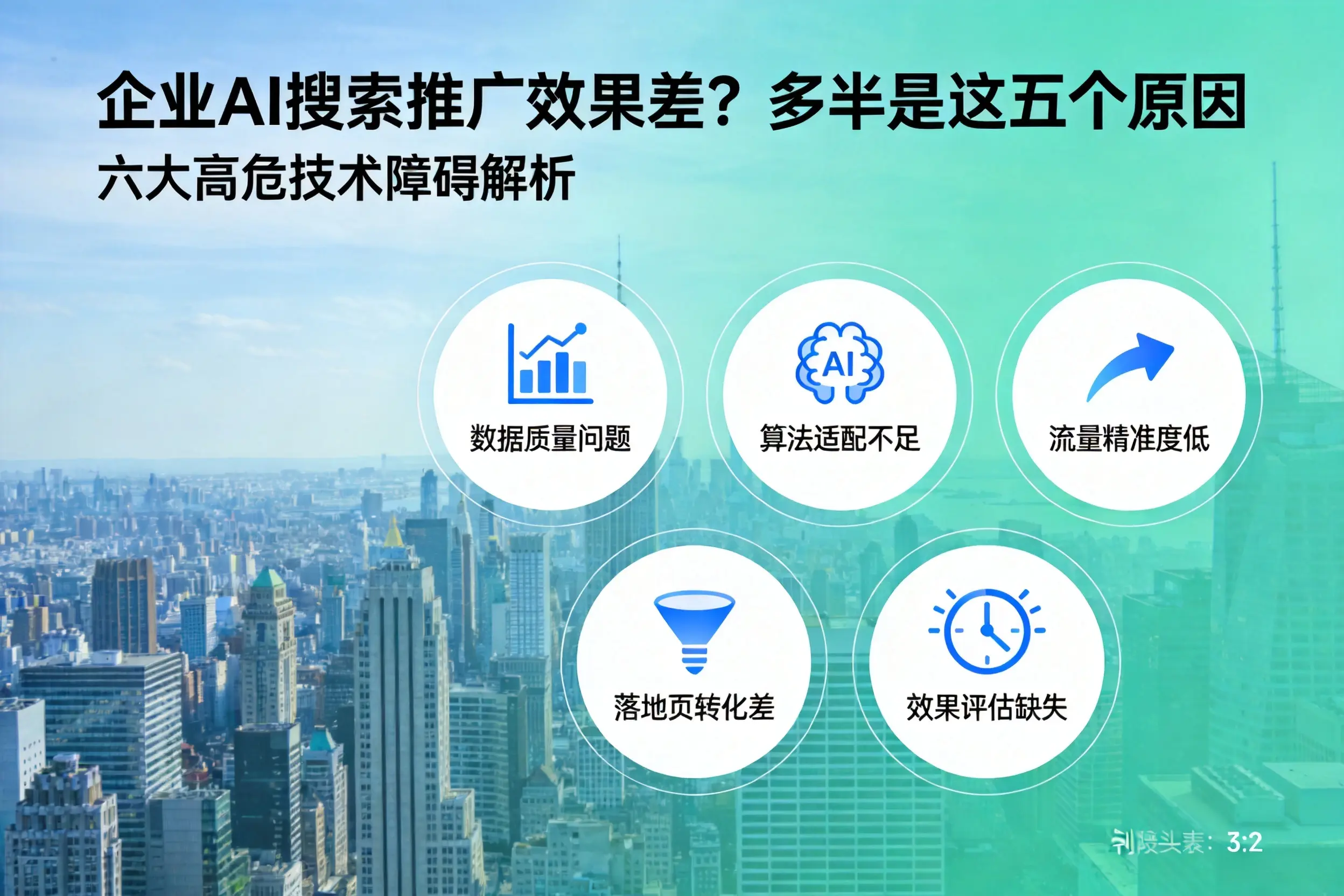 天河企业AI搜索推广效果差?多半是这五个原因